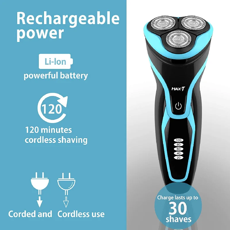 MAX-T IPX7 Electric Shaver