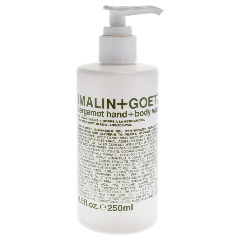 Bergamot Hand and Body Wash by Malin + Goetz for Unisex - 8.5 oz Body Wash