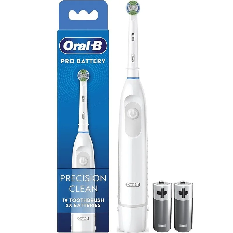 Oral B Pro Precision Clean White Battery Toothbrush