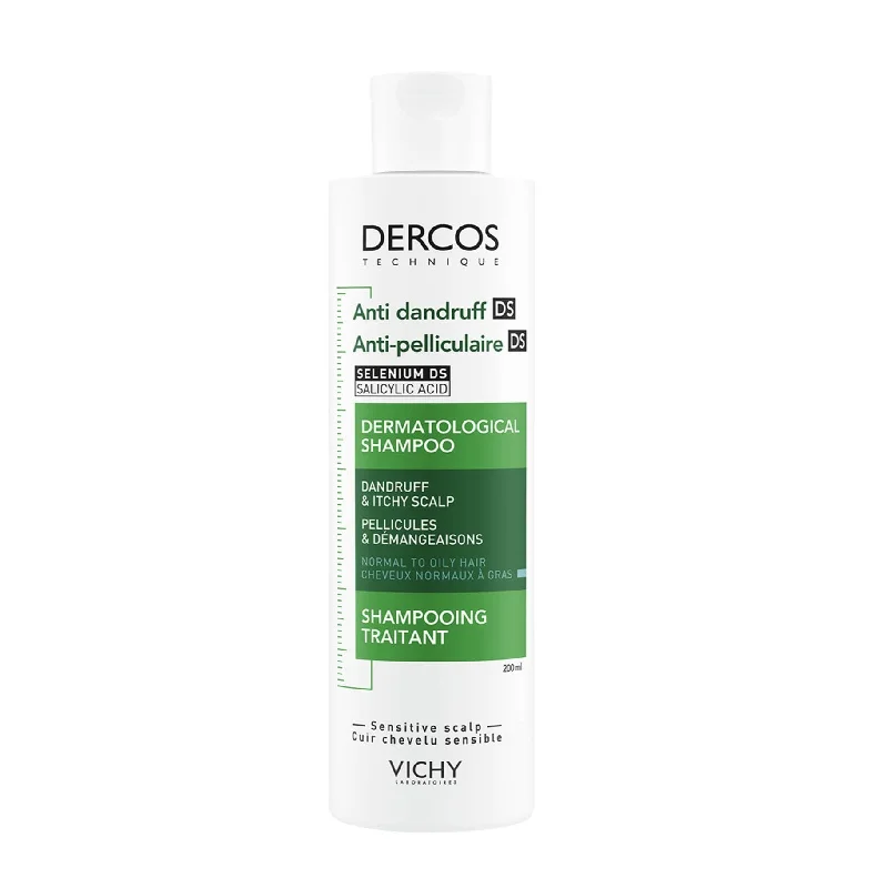 Vichy Dercos Anti-Dandruff - Normal to Oily Hair Shampoo 200ml