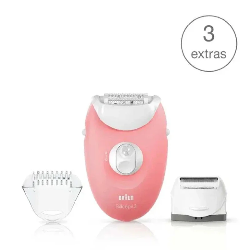 Braun Silk-Epil Epilator for Women, Pink