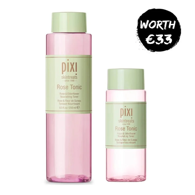 PIXI Rose Tonic Home & Away Bundle