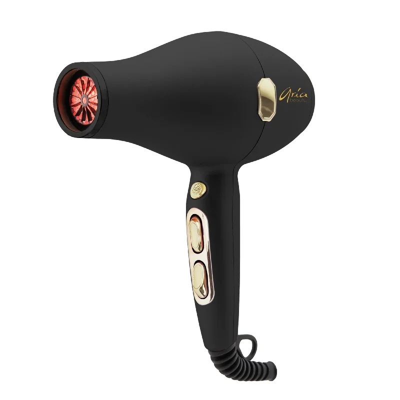 Infrared Blowdryer With Ionic Technology by Aria Beauty for Women - 1 Pc Hair Dryer