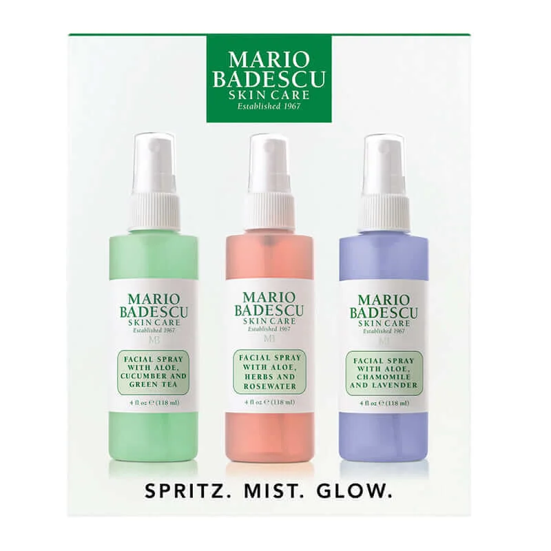 Mario Badescu Spritz.Mist.Glow Gift Set